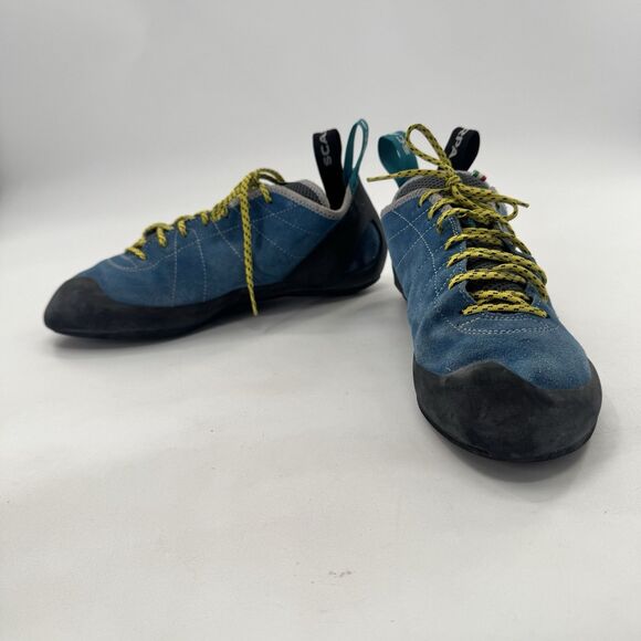 Scarpa Other - SCARPA Helix Lace-Up Climbing Shoes Blue Men's US 11 45.5 Medium Fast Shipping